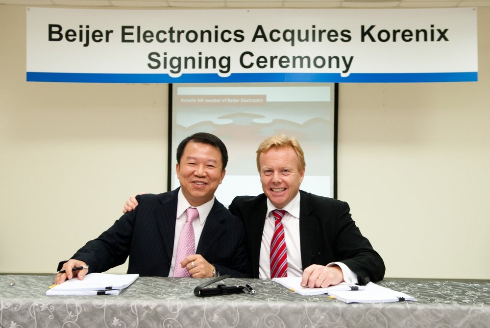 Beijer Electronics acquisisce la società di comunicazione dati Korenix